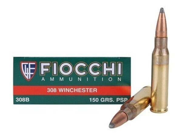 Fiocchi Shooting Dynamics .308 Winchester 150 Gr. Pointed Soft Point- Box of 20
