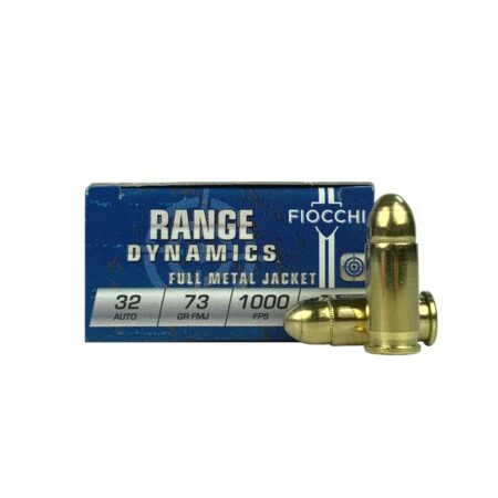 Fiocchi Shooting Dynamics .32 ACP 73 Gr. Full Metal Jacket- Box of 50