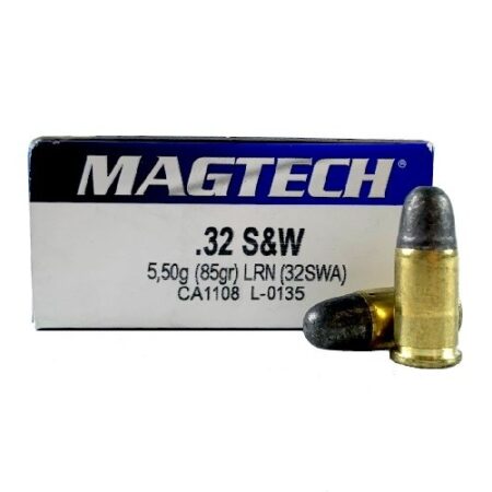 Magtech .32 S&W 85 Gr. Lead Round Nose- Box of 50