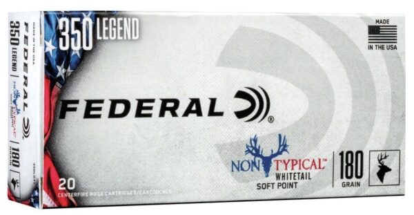 Federal Non-Typical .350 Legend 180 Gr. Soft Point- Box of 20