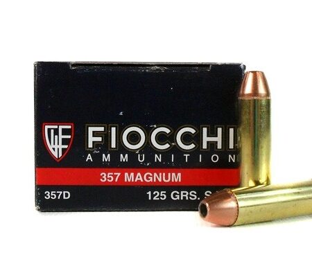 Fiocchi Shooting Dynamics .357 Magnum 125 Gr. Jacketed Hollow Point- Box of 50