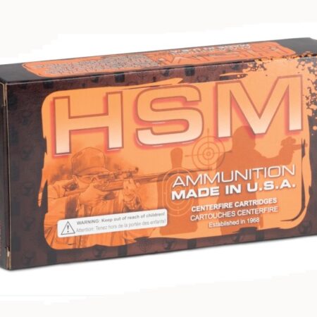 HSM Factory Blemish Range Brass 7.62x51mm 165 Gr. Bonded Soft Point- Box of 20