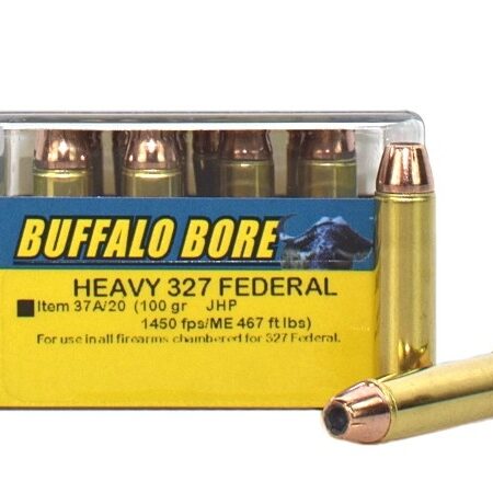 Buffalo Bore .327 Federal Magnum 100 Gr. Jacketed Hollow Point- Box of 20