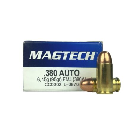 Magtech Sport .380 ACP 95 Gr. Full Metal Jacket- Box of 50