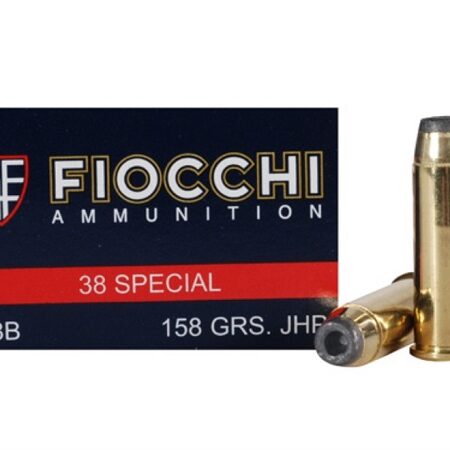 Fiocchi Shooting Dynamics .38 Special 158 Gr. Jacketed Hollow Point- Box of 50