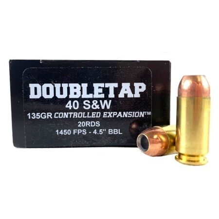 Doubletap .40 S&W 135 Gr. Controlled Expansion Jacketed Hollow Point - Box of 20