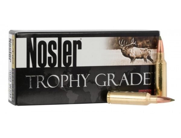 Nosler Trophy Grade .300 Winchester Short Magnum (WSM) 180 Gr. E-Tip- Lead-Free- Box of 20