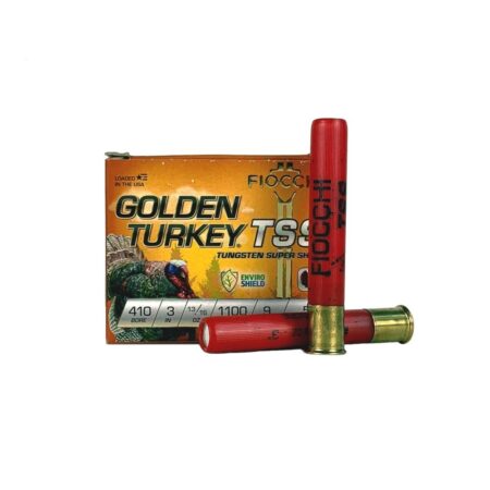 Fiocchi Golden Turkey .410 Bore 3" 13/16 oz TSS #9 Shot- Box of 5