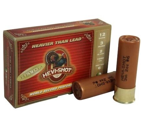 Hevi-Shot Hevi-13 Turkey 12 Gauge 3" 2oz #6 Shot- Box of 5
