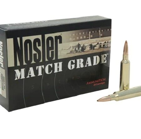 Nosler Match Grade 6.5-284 Norma 140 Gr. Custom Competition Hollow Point Boat Tail- Box of 20