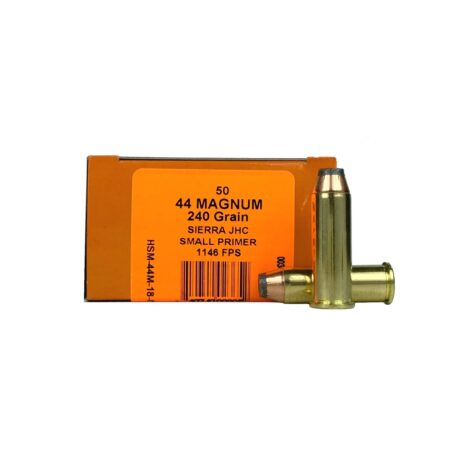 HSM Pro Pistol Hunter .44 Magnum 240 Gr. Sierra Pro-Hunter Jacketed Hollow Cavity- Box of 50