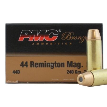 PMC Bronze .44 Remington Magnum 240 Gr. Truncated Soft Point- Box of 25