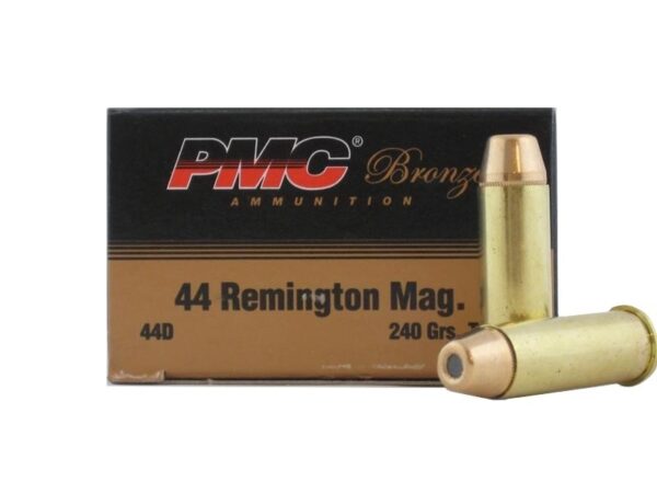 PMC Bronze .44 Remington Magnum 240 Gr. Truncated Soft Point- Box of 25