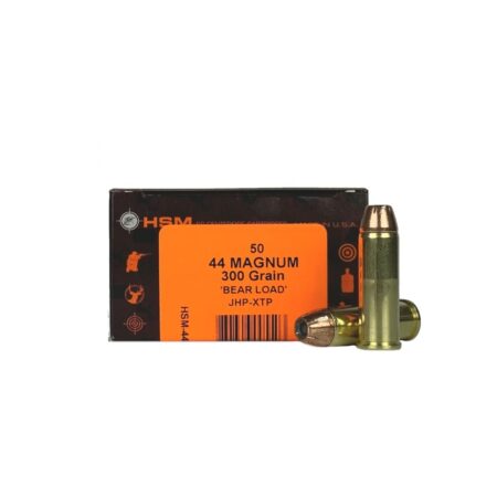 HSM Bear Load .44 Magnum 300 Gr. Hornady XTP Jacketed Hollow Point- Box of 50