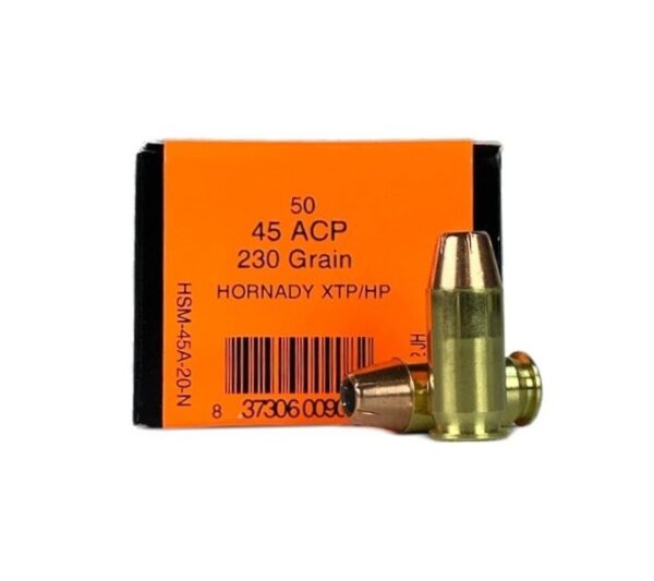 HSM .45 ACP 230 Gr. Hornady XTP Jacketed Hollow Point- Box of 50
