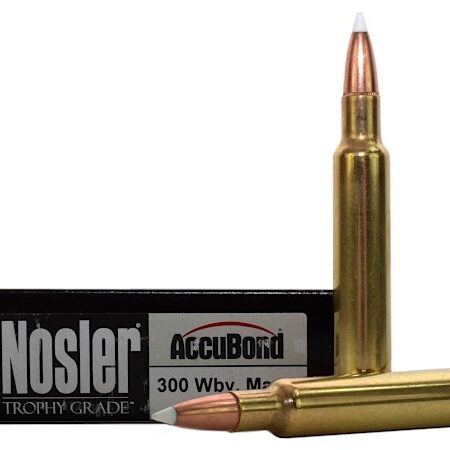 Nosler Match Grade 300 Weatherby Magnum 180 Gr. AccuBond- Box of 20