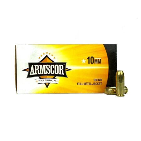 Armscor 10mm Auto 180 Gr. Full Metal Jacket- Box of 100