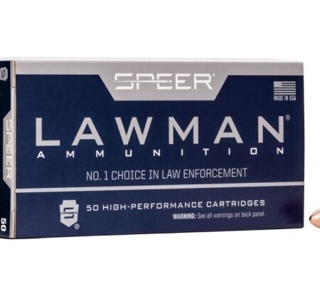 Speer Lawman 9mm Luger 115 Gr. CleanFire Total Metal Jacket- Box of 50