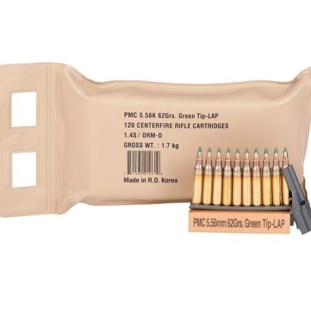 PMC X-TAC 5.56x45mm NATO 62 Gr. LAP- Light Armor Piercing- Battle Pack of 120