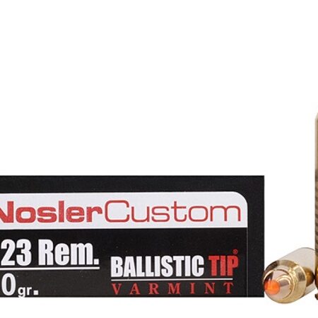 Nosler Trophy Grade .223 Remington 40 Gr. Ballistic Tip Varmint- Box of 20