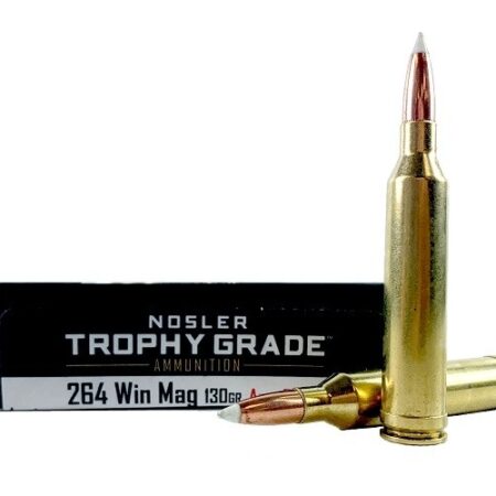 Nosler Trophy Grade .264 Winchester Magnum 130 Gr. AccuBond- Box of 20