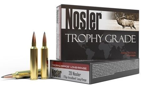 Nosler Trophy Grade .28 Nosler 175 Gr. AccuBond Long Range- Box of 20