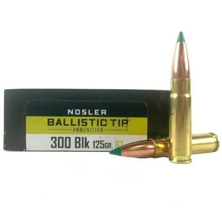 Nosler .300 AAC Blackout 125 Gr. Ballistic Tip Hunting- Box of 20