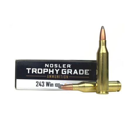 Nosler Trophy Grade .243 Winchester 100 Gr. Partition- Box of 20