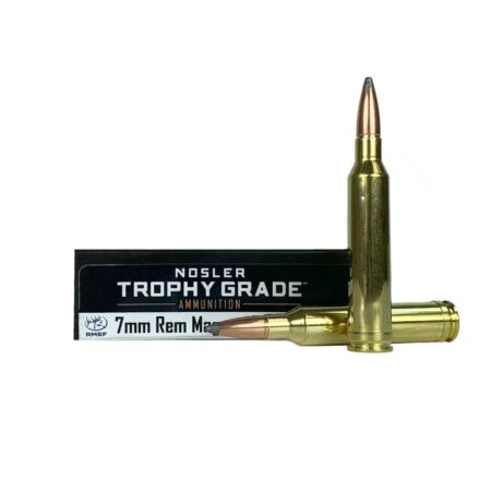 Nosler Trophy Grade 7mm Remington Magnum 160 Gr. Partition- Box of 20