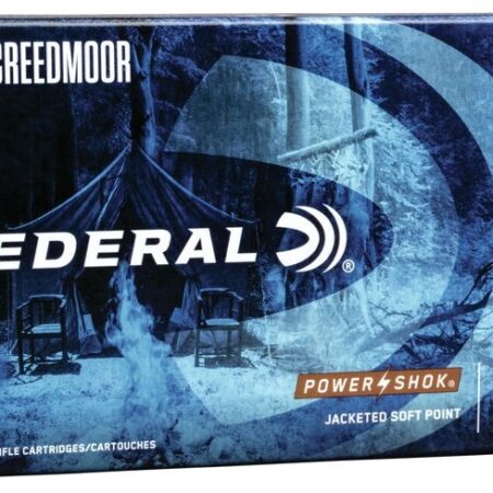 Federal Power-Shok 6.5 Creedmoor 140 Gr. Jacketed Soft Point- Box of 20
