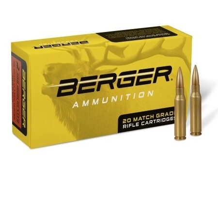 Berger Match Grade .308 Winchester 155.5 Gr. Fullbore Target- Box of 20