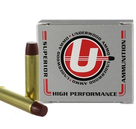Underwood .460 S&W Magnum 360 Gr. Hi-Tek Coated Lead Long Flat Nose- Gas Check- Box of 20