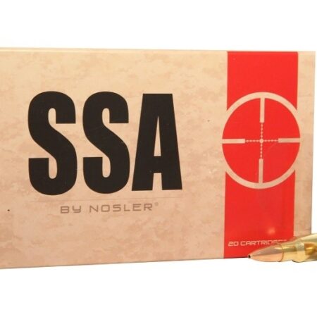 Nosler Trophy Grade SSA 6.8 SPC 115 Gr. Custom Competition Hollow Point Boat Tail- Box of 20