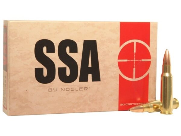 Nosler Trophy Grade SSA 6.8 SPC 115 Gr. Custom Competition Hollow Point Boat Tail- Box of 20