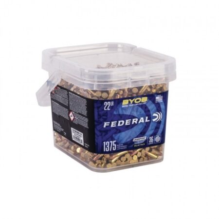 Federal Champion BYOB .22 Long Rifle 36 Gr. Plated Lead Hollow Point- Bucket of 1375