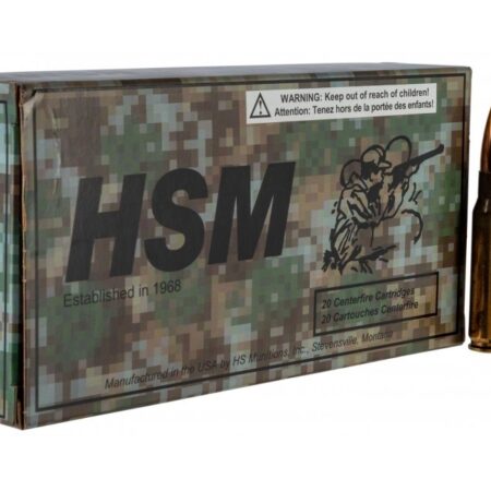 HSM 7.62x39mm 124 Gr. Full Metal Jacket- Box of 20