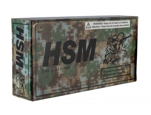 HSM .308 (7.62x51) 180 Gr. Bonded Soft Point- Box of 20