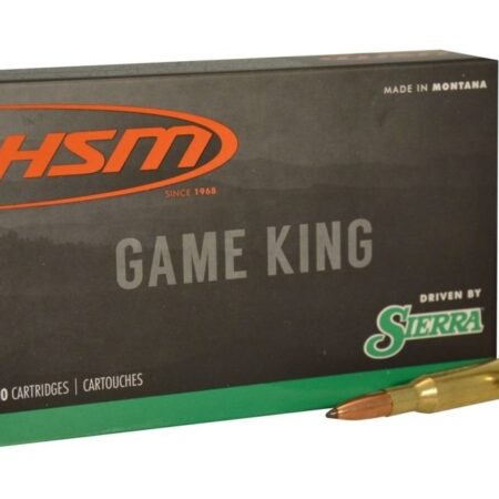 HSM Factory Blemish 7mm Remington Magnum 150 Gr. Sierra GameKing Soft Point Boat Tail- Box of 20