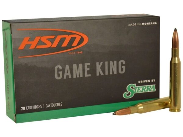 HSM Factory Blemish 7mm Remington Magnum 150 Gr. Sierra GameKing Soft Point Boat Tail- Box of 20