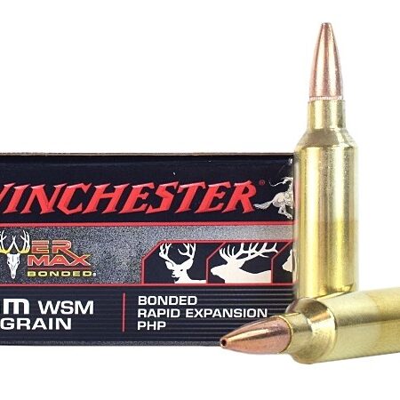 Winchester Power Max Bonded 7mm Winchester Short Magnum (WSM) 150 Gr. Protected Hollow Point- Box of 20