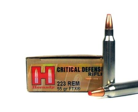 Hornady Critical Defense .223 Remington 55 Gr. Flex Tip Expanding- Box of 20