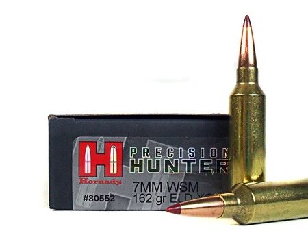 Hornady Precision Hunter 7mm Winchester Short Magnum (WSM) 162 Gr. ELD-X- Box of 20