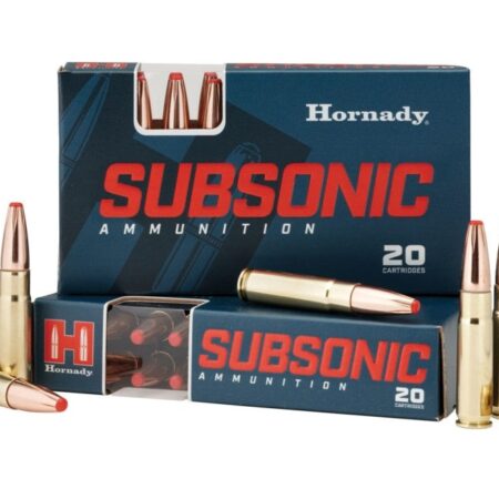 Hornady Subsonic .300 AAC Blackout 190 Gr. Sub-X- Box of 20