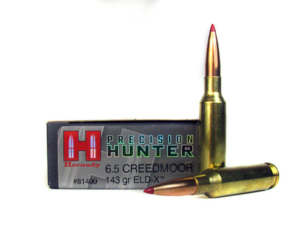 Hornady Precision Hunter 6.5 Creedmoor 143 Gr. ELD-X- Box of 20