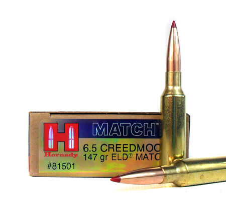 Hornady Match 6.5 Creedmoor 147 Gr. ELD Match- Box of 20