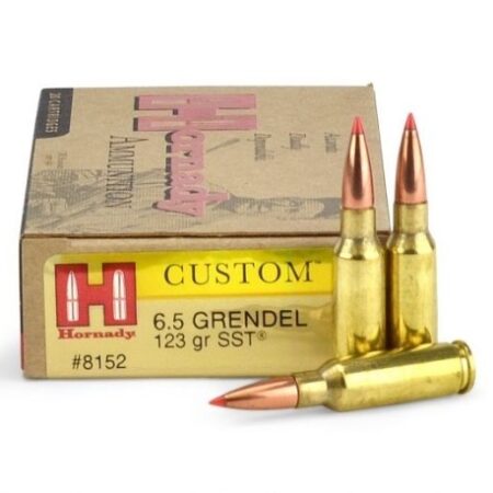 Hornady Custom 6.5 Grendel 123 Gr. SST- Box of 20