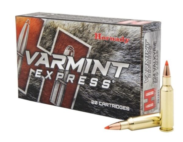 Hornady Varmint Express .224 Valkyrie 60 Gr. V-Max- Box of 20