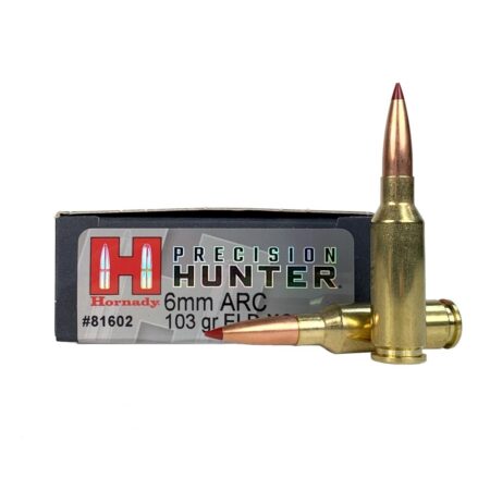 Hornady Precision Hunter 6mm ARC 103 Gr. ELD-X- Box of 20