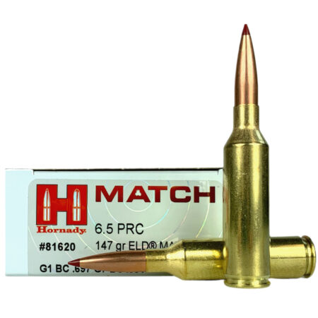 Hornady Match 6.5 PRC 147 Gr. ELD Match- Box of 20