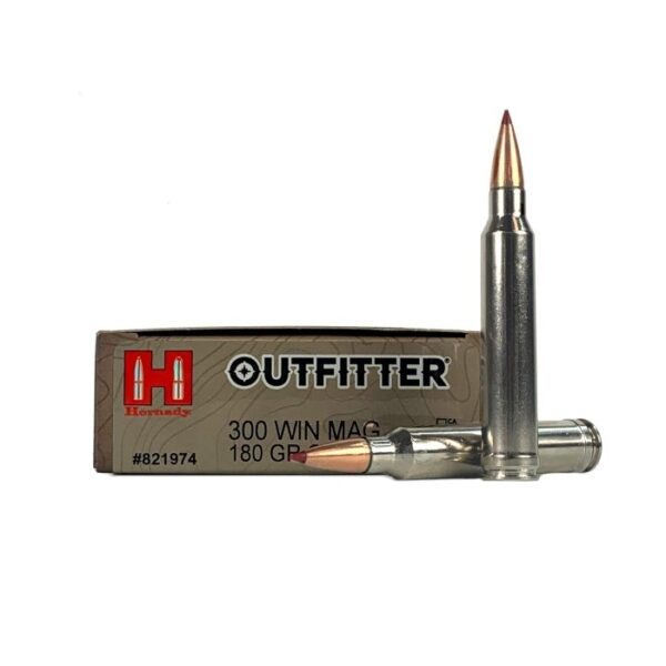 Hornady Outfitter .300 Winchester Magnum 180 Gr. CX Polymer Tip- Lead-Free- Box of 20